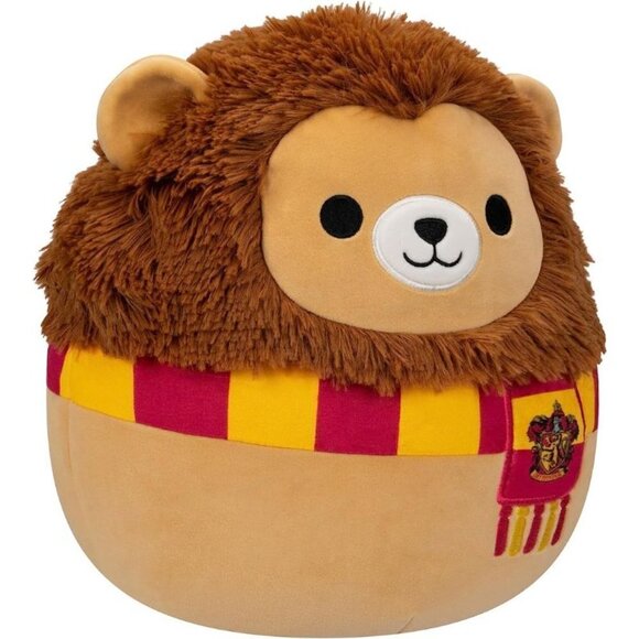 Jazwares LLC SZ M Squishmallow Harry Potter‎ Gryffindor Lion Soft Plush Toy - Picture 3 of 5
